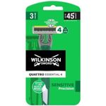 WILKINSON SWORD - Quattro essential 3 x Disposable Razors