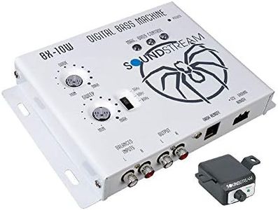 Soundstream BX-10W Digital Bass Reconstruction Processor with Remote (White)