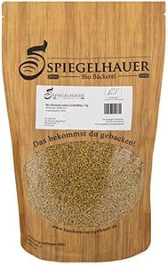 Semillas orgánicas para germinados de fenogreco - Semillas para germinar brotes de alholva - fuente de energía saludable - sabrosas para ensaladas - Contenido: 1kg semillas de alholva o fenogreco