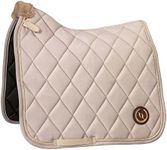 Back on Track Haze Collection Dressage Saddle Pad (Cob, Light Beige)