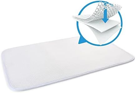 Aerosleep - SafeSleep 3D Protecteur Lit d'enfant - Respiration Optimale - Régulation de la Chaleur - Absorption de l'Humidité - Lavable en Machine - 100% PES - 120 x 60 cm - Blanc