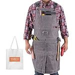 RIVECO Work Apron for Men with Pock