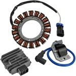 Caltric Stator Charging Coil Magneto Alternator Ignition Coil (HT Coil) Compatible With Kawasaki Mule 600 610 SX KAF400 2009 2010-2021