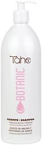 Tahe Botanic Champú Protector de Color para Cabellos Teñidos Y Secos con Aceite de Argán y Proteínas de Arroz, 1000 ml