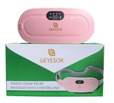 GEYESOR™ Period Cramp Relief Massager with Heating Pad for Period Cramps | Ergonomic Design Cramp-Free Period Cramp Relief Heater & Massager | Effective Pain Relief Products for Menstrual Cramps