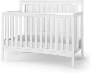 Forever Eclectic Scout 4-in-1 Convertible Baby Crib by Child Craft, Matte White