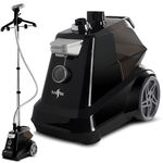 SA BI Professional 2200 W Garment Steamer Upright with 3L Water Tank, Steamer Clothing KILLS GERMS and Releases Wrinkles in no Time, Clothes Steamer Suitable for all Fabrics