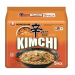 Nongshim Vegan Shin Ramyun Kimchi Instant Noodle (5 Pack) 21.16 oz / 600 gm