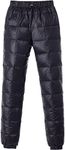 Tapasimme Men's Women Winter Warm Utility Down Pants Sassy High Waisted Nylon Compression Snow Trousers (XX-Large, Black)