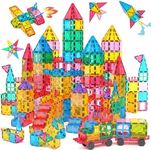 Jasonwell 108pcs Magnetic Tiles Kid