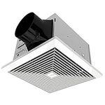 BV Bathroom Fan Ultra-Quiet Bathroom Ventilation & Exhaust Fan,110 CFM 1.2 Sones Ceiling Fan Residential Remodel Extractor, 4 Inch Duct Collar, Easy to Install & Replace (No Attic Access Required)