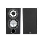 ELAC Uni-Fi 2.0 UB52 Bookshelf Speakers (Pair), Black (UB52-BK)