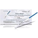 One Step: 50 x Ultra Early - 10mIU Wide Width Pregnancy Test Strips (Tests up to 6 Days Earlier)