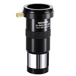 NEEWER 3X Barlow Len for 1.25" Telescope Eyepiece, Multi Coated Triple Magnification Telescope Lens Accessory, Fully Metal Build with M42 Thread to Connect to DSLR or SLR Camera, LS-T11