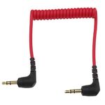 3.5mm Microphone Cable Replacement Compatible with Rode Wireless Go VideoMic GO 2/ VideoMicro 3.5mm Male to Male TRS to TRS Audio Microphone Aux Mic Cable