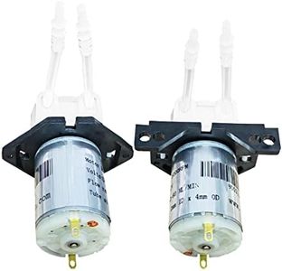 Gikfun 12V Peristaltic Liquid Pump Dosing Pump with Replacement for Aquarium Lab Analytical DIY EK1978 (2pcs)