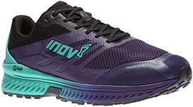 Inov-8 Womens Trailroc G 280 - Trail Running Shoes - Super Durable - Rock Plate - Ideal for Rocky Trails and Ultra Running, Purple/Black, 7 Wide