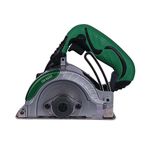 HIKOKI CM4SB2S9Z Corded Electric Diamond Tile/Marble Cutter, 1320W, 11500 RPM, 110 mm Saw Blade Dia, Ergonomic Handle With Soft Grip, 2.8 kg, Water Plug, Rubber Connector, Wrench, Vinyl Hose Included