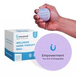 Unwynnd Stress Balls For Adults - Hand Exercise Ball For Stress Relief, Carpal Tunnel, & Arthritis For Hand Grip Strengthening - Anxiety Relief Physio Ball Fidget - Hard (1 PCS) (Purple)