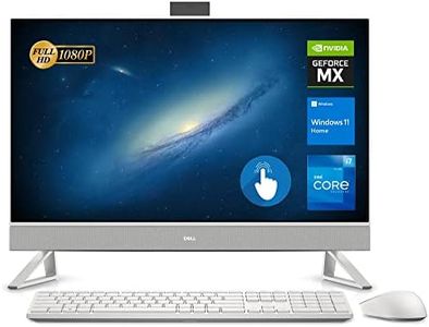 Dell Inspiron 7700 AIO Desktop, 27" FHD Touchscreen, 12th Gen Intel Core i7-1255U Processor, GeForce MX550, 32GB RAM, 1TB SSD, Webcam, HDMI, RJ45, Wi-Fi 6, Wireless KB&Mouse, Windows 11 Home