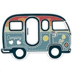 LANOLU Magnetic Bottle Opener Camping - Metal and Enamel Campervan Design | Perfect Gifts for Campers, Motorhome Enthusiasts, and Caravan Lovers | Stylish Camping Gadget