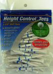 JEF WORLD OF GOLF Gifts and Gallery, Inc. Height Control Tees 3 1/4-Inch - 50 Pack (White)