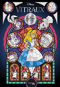 Disney vitraux: 100 coloriages