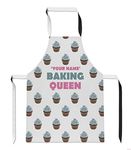 Baking Queen Custom Funny Apron, Personalised Aprons for Women, Kitchen Apron Baking Men Womens Bake Kitchen Gifts Mum Girls Nan Nanny Grandma…