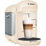 TASSIMO Bosch Vivy 2 TAS1407GB Coffee Machine, 1300 Watt, 0.7 Litre - Cream