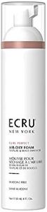 Ecru New York Curl Perfect Air Dry Foam, Anti Frizz Curl Cream, 4 oz
