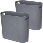 AYSUM 2Pack 12L Slim Waste Basket P