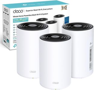 TP-Link Deco PX50 WiFi 6 Mesh System, 3-Pack – Whole Home Coverage