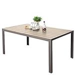 Devoko Patio Dining Table for 6 Out