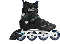 K2 F.I.T. 84 Boa Inline Skates Grey - Blue 9