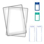 (2 Pack) MagniPros Large Full Page 3X Magnifier Magnifying Sheet Fresnel Lens.