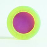 Yo Yo Factory Replay Pro Yo Yo Glow Edge Yellow With Purple Caps