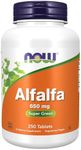 NOW Alfalfa 650 mg,250 Tablets