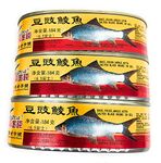Dace (Fried & Whole) w/ Salted Black Bean in Oil 6.5 oz (3 pack)