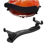 Violin Shoulder Rest, Foam Shoulder Rest for 3/4-4/4 size, Collapsible and Height Adjustable Feet Violin Universal Type Violin Parts Soft Easy to Use