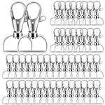 40PCS Swivel Snap Hooks, Premium Lanyard Snap Hook for Lanyard and Sewing Projects (3/4” Inside Width)…