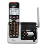 AT&T BL102 DECT 6.0 Cordless Phone for Home with Answering Machine, Call Blocking, Caller ID Announcer, Audio Assist, Intercom, and Unsurpassed Range, (Canadian Version)