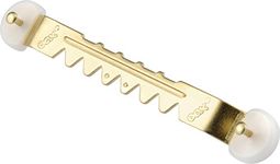 OOK 50376 ReadyNail Large Sawtooth Hanger, Brass, 2 per Pack