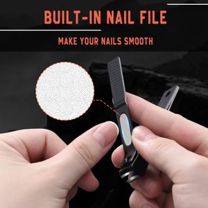 BEZOX Nail Clipper Set, Wide Jaw, Stainless Steel, 2-Piece