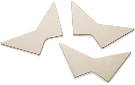 Woodriver Aluminum Butterfly Inlays - Large 3 Pack