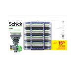 Schick Hydro Skin Comfort Sensitive 5 Blade Razor Refills, 12 Count