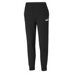 PUMA Women's Essentials Sweatpants, Puma Black, X-Large