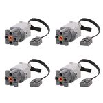 MOC Power Functions Technical Series L Large Motor Compatible with Standard Building Blocks 88003 Pack of 4PCS