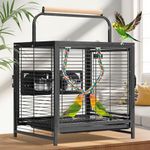VIVOHOME 19 Inch Wrought Iron Bird 