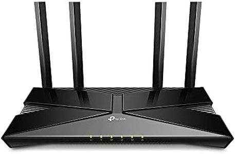 TP-Link AX1800 Dual-Bank WiFi 6 Router, up to 1.8 Gbps, 4 High-Performance Antennas & Beamforming, Gigabit Ports, Parental Controls, Broader Coverage, Gaming & Streaming, Smart Home (Archer AX1800)