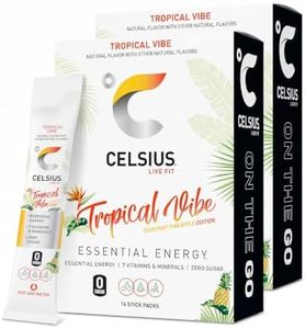 CELSIUS On The Go TROPICAL VIBE,Sugar Free Energy Drink Mix,(Pack of 28)